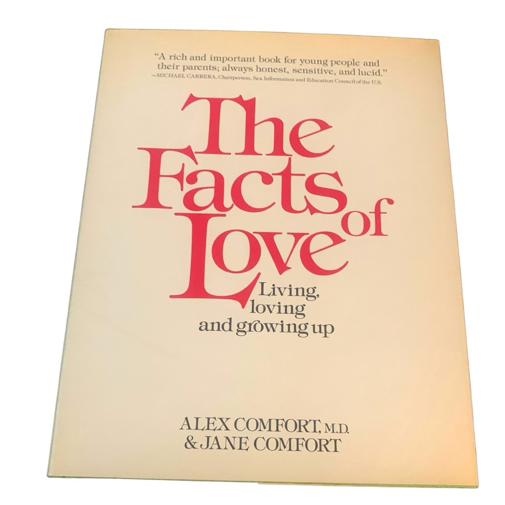 VTG 1979 The Facts of Love: Living, Loving and Growing Up Hardcover Book
